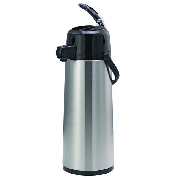 EcoAir Airpot with Lever Lid, 2.5 Liter, Glass vacuum insulated, Service Ideas, Mfr#: ECAL25S